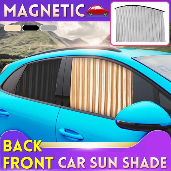 1pcs car sun shade gold/silver/black magnet adsorption easy installlment uv protection summer windshield sunshade car curtain
1pcs car sun shade gold/silver/black magnet adsorption easy installlment uv protection summer windshield sunshade car curtain