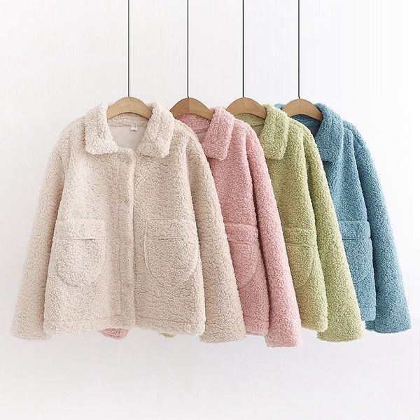 2019 fashion warm winter women's coats outwear girls long sleeve fleece velvet coat casacos female for women afc91, Black
2019 fashion warm winter women's coats outwear girls long sleeve fleece velvet coat casacos female for women afc91, Black