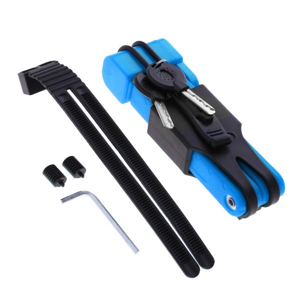 folding bike lock heavy duty fold bike chain lock with mount bracket holder and 2 keys for motorcycle gate locking
folding bike lock heavy duty fold bike chain lock with mount bracket holder and 2 keys for motorcycle gate locking