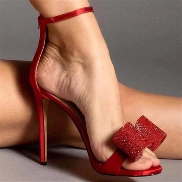 rhinestone bowknot women sandals 10cm high heels red wedding dress shoes woman summer gladiator sandal women pumps stiletto, Black
rhinestone bowknot women sandals 10cm high heels red wedding dress shoes woman summer gladiator sandal women pumps stiletto, Black