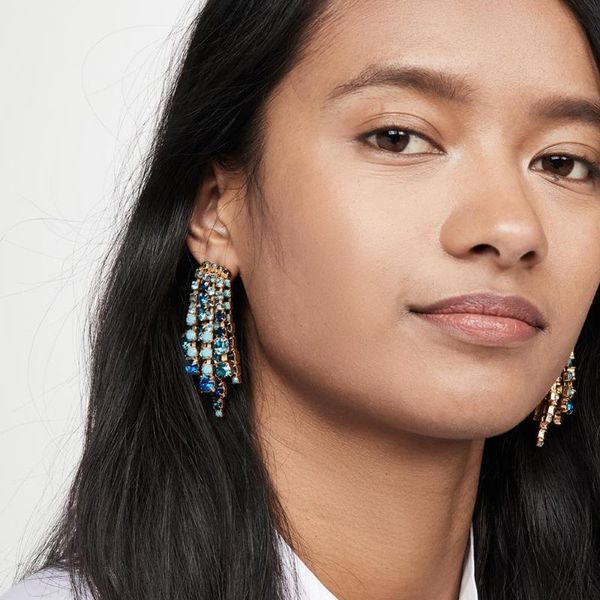 lady colorful crystal fringed earrings for women girls bohemian rhinestone wedding drop earrings party gift 2020 new, Silver
lady colorful crystal fringed earrings for women girls bohemian rhinestone wedding drop earrings party gift 2020 new, Silver