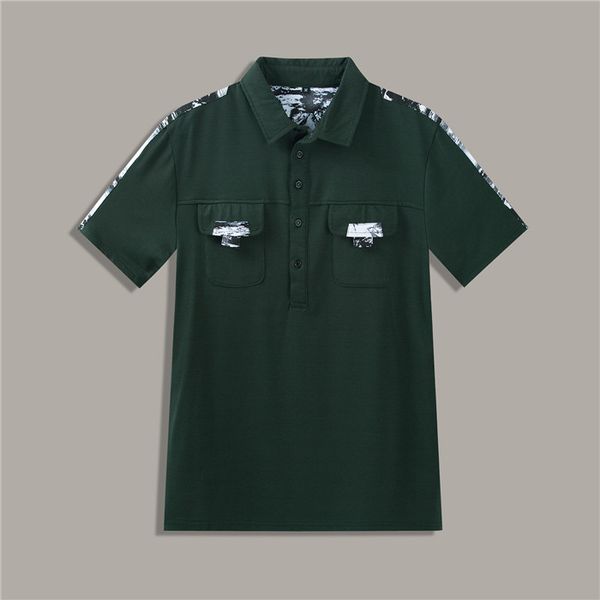 mens зеленый лоскутное лето polos человек отворотом шеи с коротким рукавом карманный тис мужчины high street кнопка способа вскользь tops, White;black
mens зеленый лоскутное лето polos человек отворотом шеи с коротким рукавом карманный тис мужчины high street кнопка способа вскользь tops, White;black