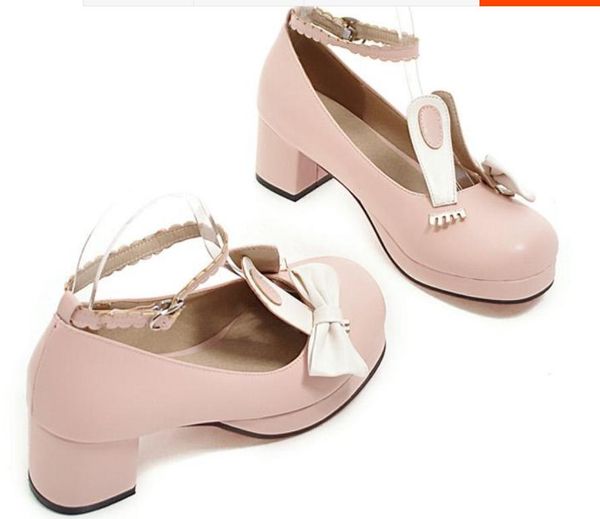 2019 women's shoes in spring and autumn with new style middle heel coarse heel round head bowknot waterproof table@231, Black
2019 women's shoes in spring and autumn with new style middle heel coarse heel round head bowknot waterproof table@231, Black