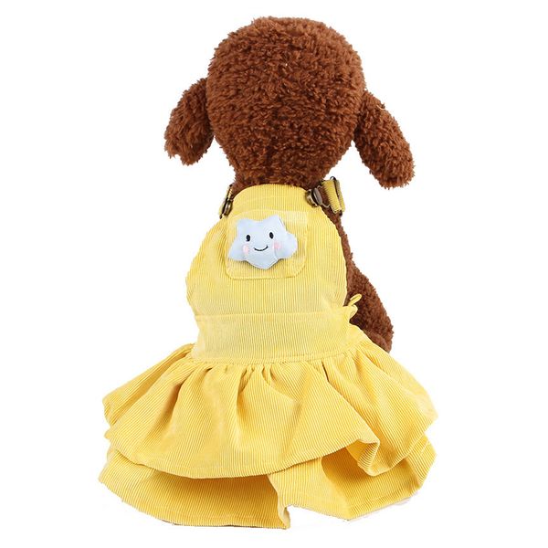 Medium Dogs Fit Clothes, Corduroy Comfortable Puppy Kitten Strap Skirt Dress
Medium Dogs Fit Clothes, Corduroy Comfortable Puppy Kitten Strap Skirt Dress