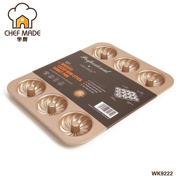 chef made professional series cake pans cyclone shaped produtos de confeitaria moule a gateau rond baking dish bakeware
chef made professional series cake pans cyclone shaped produtos de confeitaria moule a gateau rond baking dish bakeware