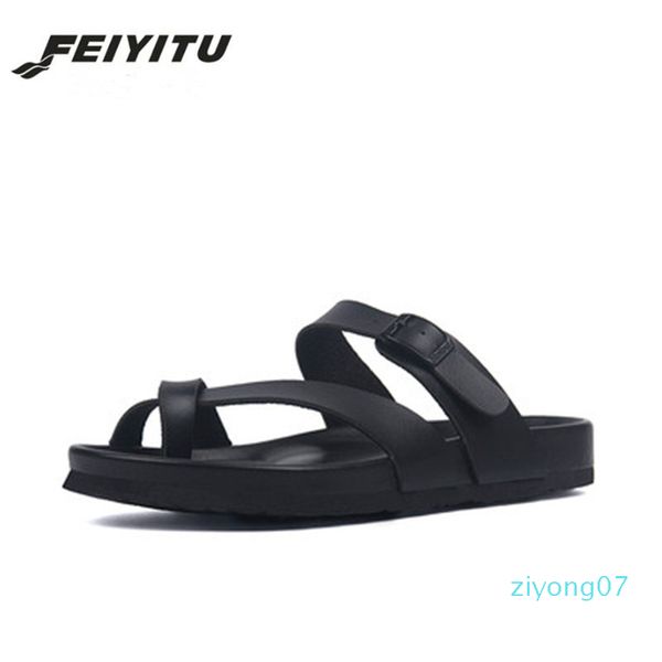 feiyitu fashion summer cork slippers sandals 2019 new men casual beach double buckle printed slip on slides shoe flat plus siz z07, Black
feiyitu fashion summer cork slippers sandals 2019 new men casual beach double buckle printed slip on slides shoe flat plus siz z07, Black