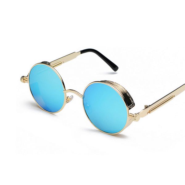 sunglasses round metal steampunk men women fashion glasses retro vintage sunglasses, White;black
sunglasses round metal steampunk men women fashion glasses retro vintage sunglasses, White;black