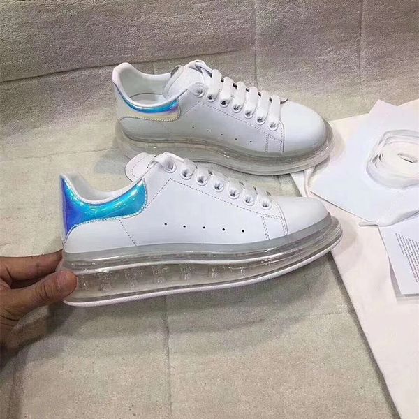 new high version autumn leather mq small white shoes crystal gas bottom sports casual shoes mq thick sole shoes mens womens board shoe i01, Black
new high version autumn leather mq small white shoes crystal gas bottom sports casual shoes mq thick sole shoes mens womens board shoe i01, Black