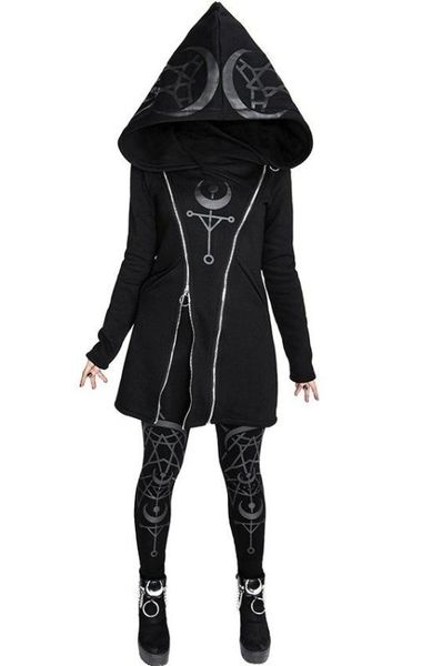 gothic punk pullover hoodies women long sleeve hooded sweatshirt zipper coat autumn winter female casual hoodie oversized hoody, Black
gothic punk pullover hoodies women long sleeve hooded sweatshirt zipper coat autumn winter female casual hoodie oversized hoody, Black