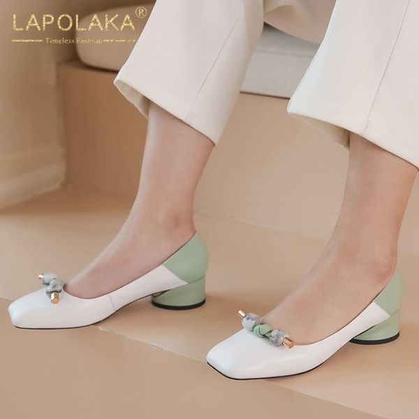 lapolaka new fashion 2020 genuine cow leather chunky heels comfortable shoes women pumps female slip-on casual pumps woman, Black
lapolaka new fashion 2020 genuine cow leather chunky heels comfortable shoes women pumps female slip-on casual pumps woman, Black