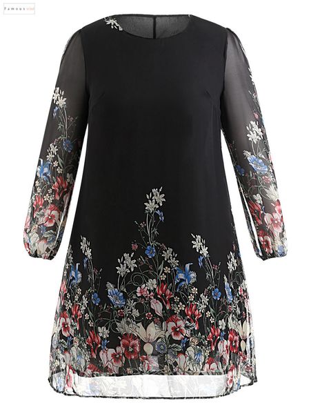 color dress multi plus size embroidery tunic flower summer elegant tribal spring print vocation dress vestidos 5xl designer clothes, Black;gray
color dress multi plus size embroidery tunic flower summer elegant tribal spring print vocation dress vestidos 5xl designer clothes, Black;gray
