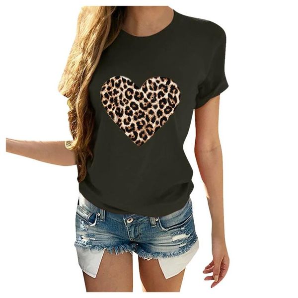 plus size women t-shirt 2020 summer leopard heart printed t shirt women casual loose short sleeve tshirt camisas mujer#y20, White
plus size women t-shirt 2020 summer leopard heart printed t shirt women casual loose short sleeve tshirt camisas mujer#y20, White