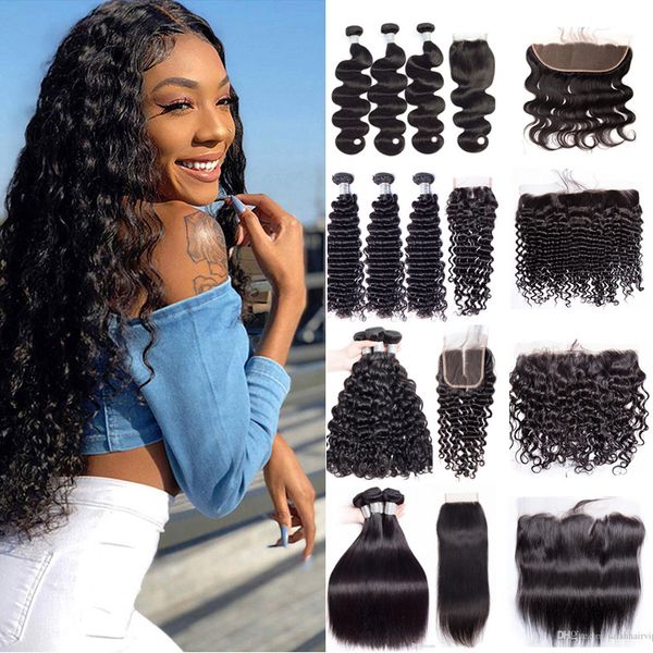unprocessed malaysian body wave human hair bundles with closure straight raw indian virgin hair bundles with frontal kinky deep extensions, Black
unprocessed malaysian body wave human hair bundles with closure straight raw indian virgin hair bundles with frontal kinky deep extensions, Black