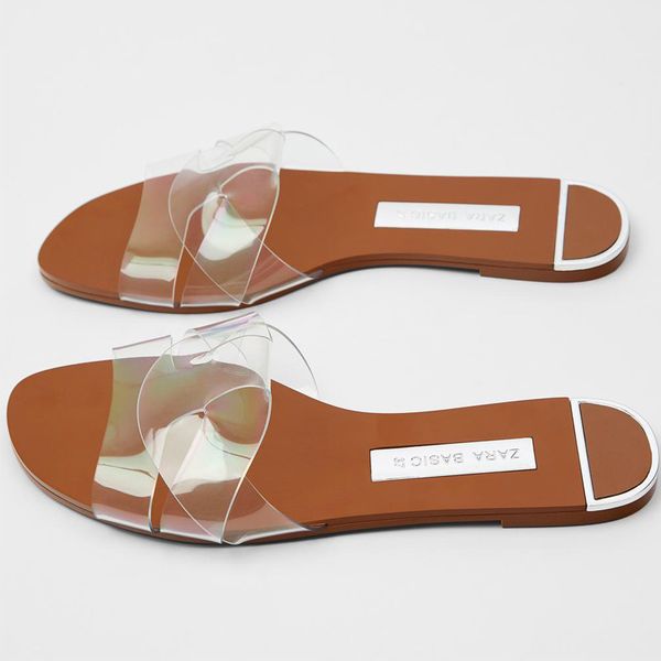 summer 2020 flat women slipper shoes transparent cross-strap flat sandals slippers designer shoes women famous brands, Black
summer 2020 flat women slipper shoes transparent cross-strap flat sandals slippers designer shoes women famous brands, Black