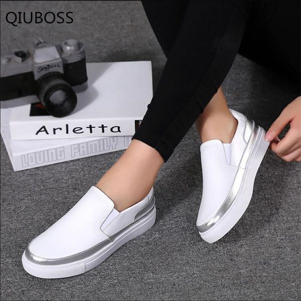qiuboss 2018 leather flat foot loafers high-quality women's leather shoes fashion non-slip shoes soft bottom student q86, Black 
qiuboss 2018 leather flat foot loafers high-quality women's leather shoes fashion non-slip shoes soft bottom student q86, Black