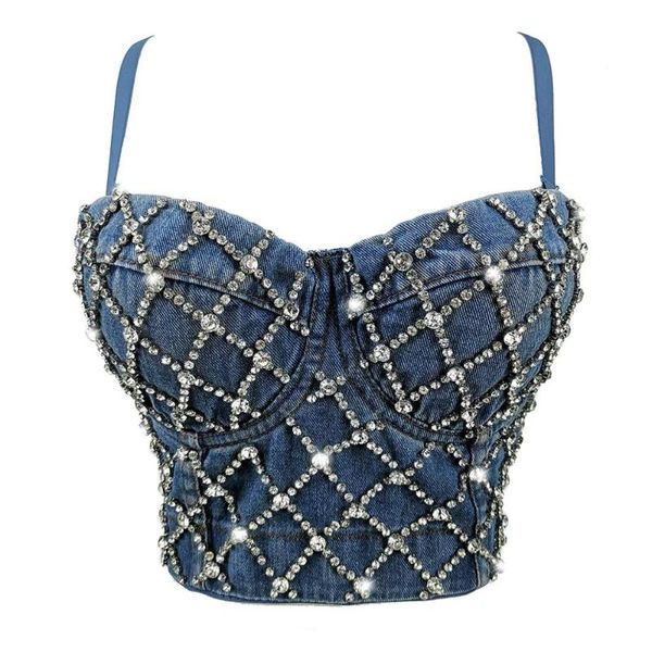 2020 rhinestone обрезанных top алмазного push up джинсового бюстгальтер женщины сексуального блестками топ партия рождество хэллоуин черный, White
2020 rhinestone обрезанных top алмазного push up джинсового бюстгальтер женщины сексуального блестками топ партия рождество хэллоуин черный, White
