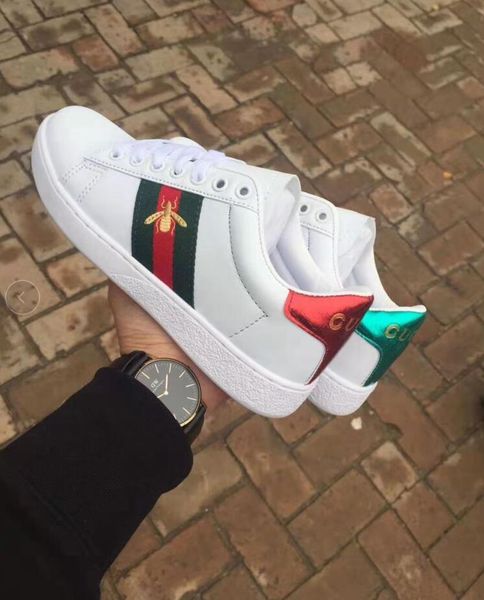 Leather white port hoe branded little bee embroidery men women 039 running hoe cla ic de igner women ca ual neaker
Leather white port hoe branded little bee embroidery men women 039 running hoe cla ic de igner women ca ual neaker