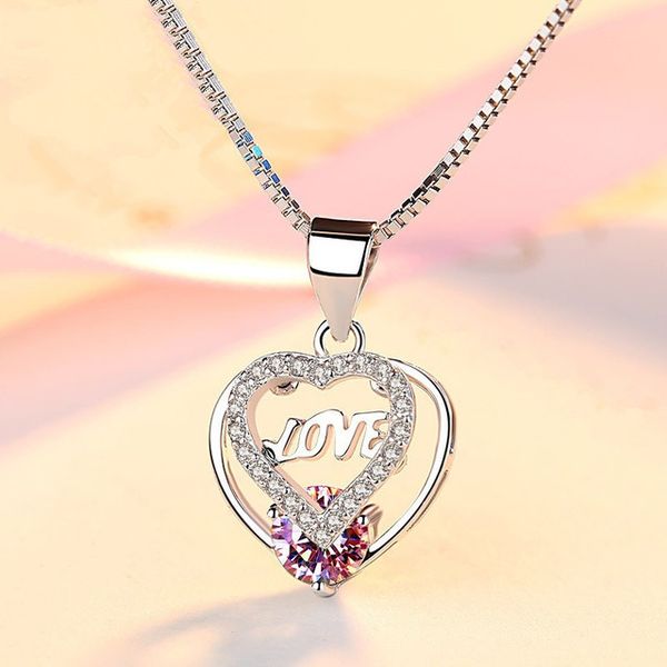 new fashion selling designer luxury s925 sterling silver necklace female fashion hip-hop heart-shaped love pendant necklace pendant acce
new fashion selling designer luxury s925 sterling silver necklace female fashion hip-hop heart-shaped love pendant necklace pendant acce