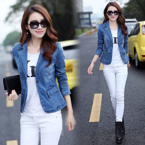 new 2019 autumn winter women ladies long sleeve denim jacket jean vintage slim coat outwear oversize jacket, Black;brown
new 2019 autumn winter women ladies long sleeve denim jacket jean vintage slim coat outwear oversize jacket, Black;brown