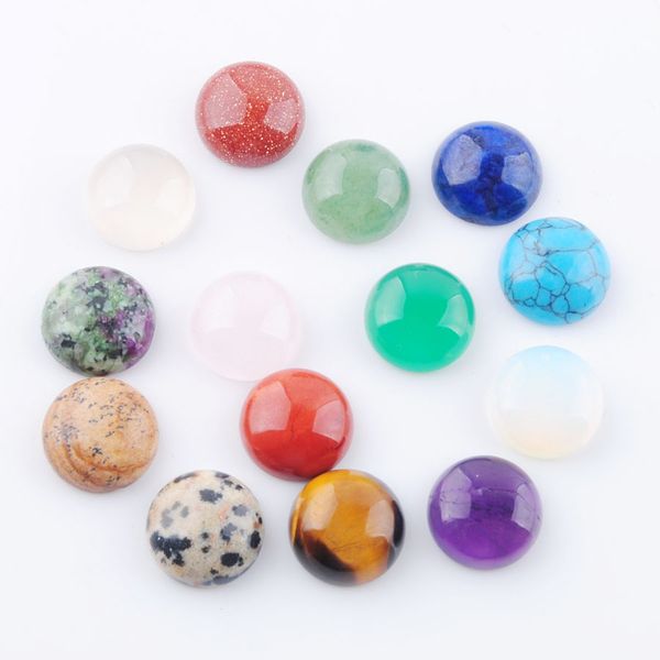 wojiaer 50pcs/lot 12x5mm cabochon beads natural stone round healing bead fit for women men diy handmade jewelry dbu814, Black
wojiaer 50pcs/lot 12x5mm cabochon beads natural stone round healing bead fit for women men diy handmade jewelry dbu814, Black