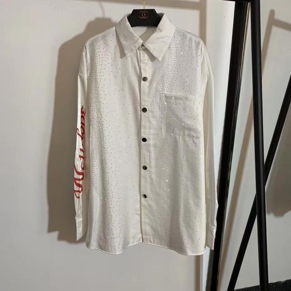 shirts brand 2019 new crystal diamond letter printed lapel blouse shirt streetwear women casual woman t shirts women clothes 2-46, White
shirts brand 2019 new crystal diamond letter printed lapel blouse shirt streetwear women casual woman t shirts women clothes 2-46, White