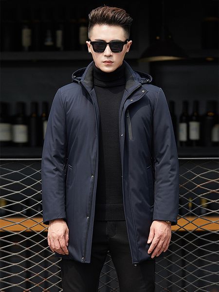 2019 men down coat winter duck down jacket men 70%white duck mens winter parkas detachable hood mid-long coat, Black
2019 men down coat winter duck down jacket men 70%white duck mens winter parkas detachable hood mid-long coat, Black