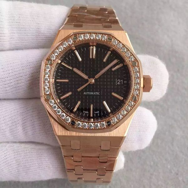 jf 15400 couples watch montre de luxe 41mm/37mm 3120 movement core gold plated case with 60h power reserve 200m waterproof automatic watch, Slivery;brown
jf 15400 couples watch montre de luxe 41mm/37mm 3120 movement core gold plated case with 60h power reserve 200m waterproof automatic watch, Slivery;brown