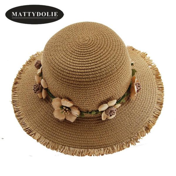 mattydolie straw hat with flower summer hat women beach wide side foldable fashion sunhat, Blue;gray
mattydolie straw hat with flower summer hat women beach wide side foldable fashion sunhat, Blue;gray