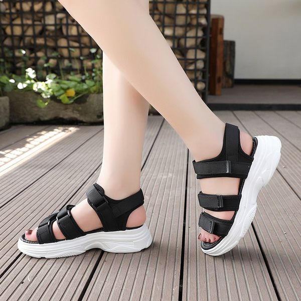 clear heels shoes 2020 summer beach sandal woman luxury all-match female sandals muffins shoe wedge med with ladies for, Black
clear heels shoes 2020 summer beach sandal woman luxury all-match female sandals muffins shoe wedge med with ladies for, Black