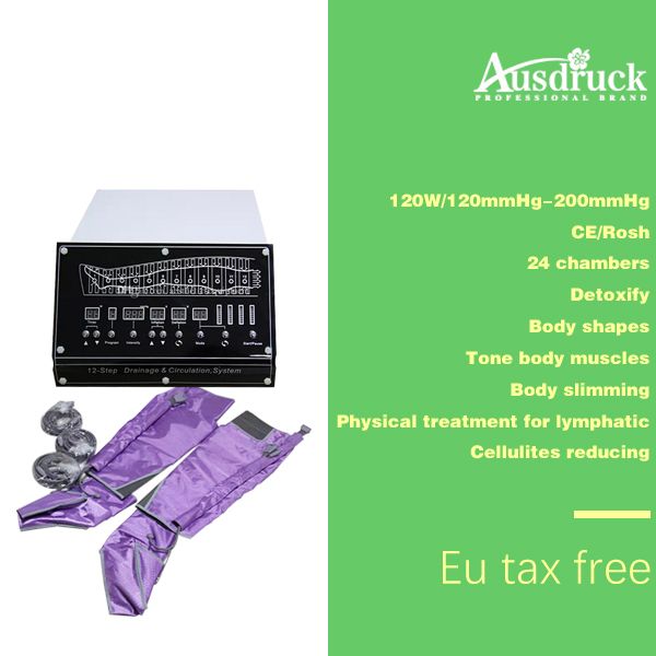 ce rosh certificate 12 step drainage circulation system air pressure detoxify lymphatic therapy equipment professional for beauty salon
ce rosh certificate 12 step drainage circulation system air pressure detoxify lymphatic therapy equipment professional for beauty salon