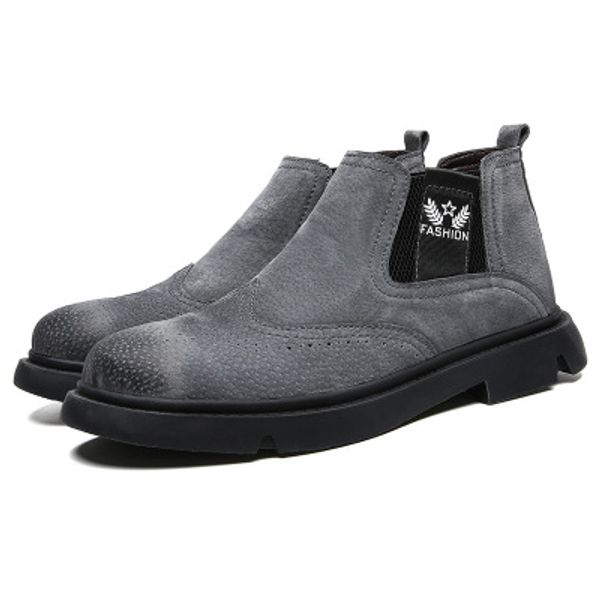 cotton shoes men 2019 winter warm plus velvet snow boots waterproof non-slip bread shoes men's cross-border large size martin boots, Black
cotton shoes men 2019 winter warm plus velvet snow boots waterproof non-slip bread shoes men's cross-border large size martin boots, Black