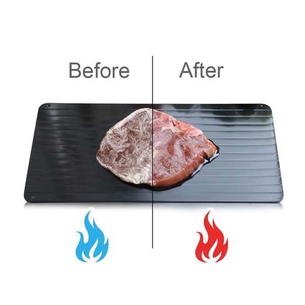 dhl defrosting tray for frozen food thawing plate defrost meat/frozen food quickly without electricity microwave water or any other tool
dhl defrosting tray for frozen food thawing plate defrost meat/frozen food quickly without electricity microwave water or any other tool