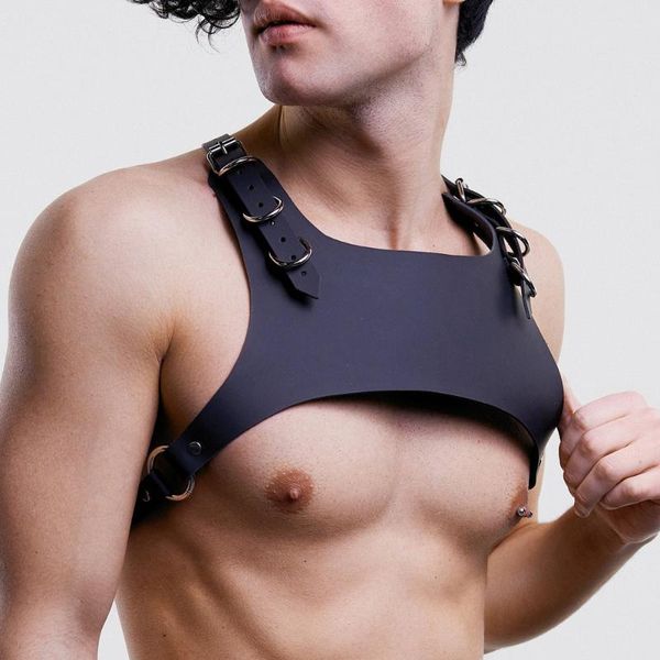 cea.harness men's leather harness pu leather belt punk body straps adjustable punk goth body chest suspenders shoulder sculpting, Black;brown
cea.harness men's leather harness pu leather belt punk body straps adjustable punk goth body chest suspenders shoulder sculpting, Black;brown