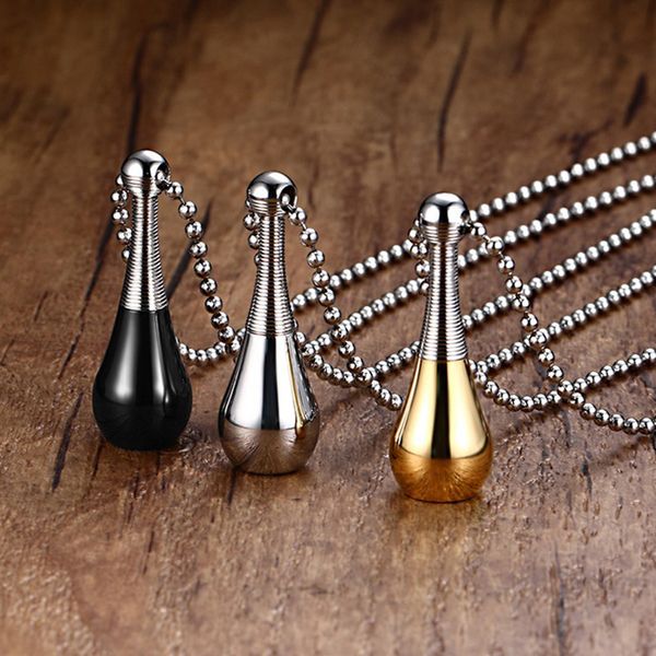 unique bowling designs 316l stainless steel fashion aromatherapy perfume bottle necklace pendants essential oil diffuser pendant, Silver
unique bowling designs 316l stainless steel fashion aromatherapy perfume bottle necklace pendants essential oil diffuser pendant, Silver