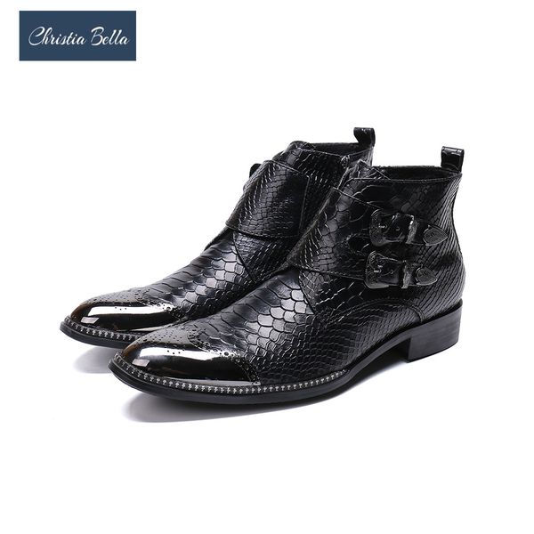 christia bella solid black plus genuine leather men business shoes classic pointed toe buckle formal banquet wedding party shoes
christia bella solid black plus genuine leather men business shoes classic pointed toe buckle formal banquet wedding party shoes