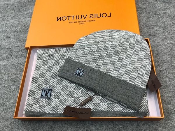 celebrity design letter printing woolen scarf cap set men woman cashmere wool scarf hat 2pc petit damier m70930 005 with box, Blue;gray
celebrity design letter printing woolen scarf cap set men woman cashmere wool scarf hat 2pc petit damier m70930 005 with box, Blue;gray
