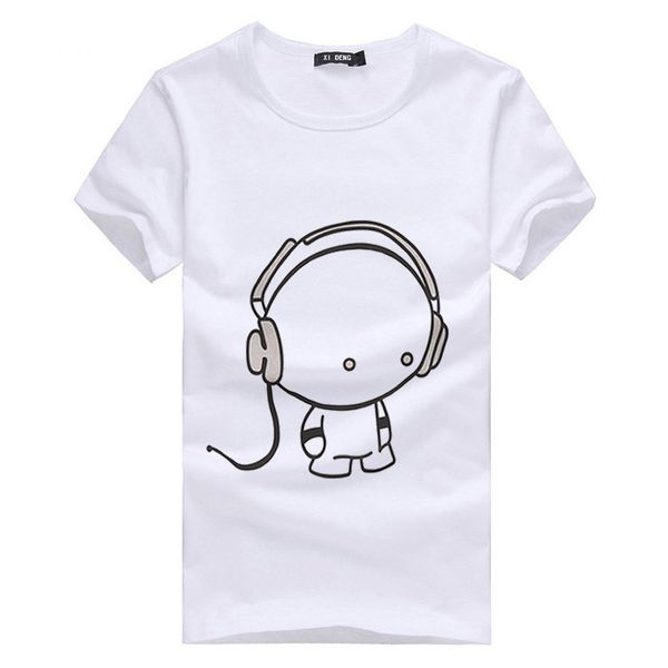 summer mens t shirt casual simple print slim fit large size crew neck multicolors half sleeve tee, White;black
summer mens t shirt casual simple print slim fit large size crew neck multicolors half sleeve tee, White;black