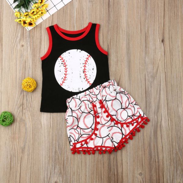 2pcs набор малыши baby girl boy одежда baseball рукава топы vest кисточки брюки summer kids эпикировка set, White
2pcs набор малыши baby girl boy одежда baseball рукава топы vest кисточки брюки summer kids эпикировка set, White