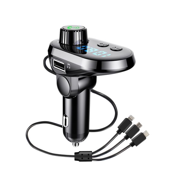 2020 wholesale car mp3 player bluetooth fm transmitter receiver three type connetor qc3.0 usb car charger display tf card u disk memory
2020 wholesale car mp3 player bluetooth fm transmitter receiver three type connetor qc3.0 usb car charger display tf card u disk memory