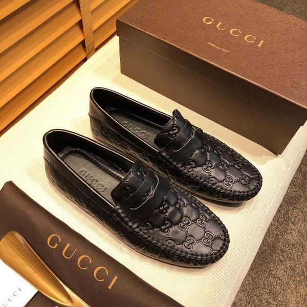 new leather men leisure shoes luxury fashion man business leisure shoes brands male designers shoes size 38-46, Black
new leather men leisure shoes luxury fashion man business leisure shoes brands male designers shoes size 38-46, Black