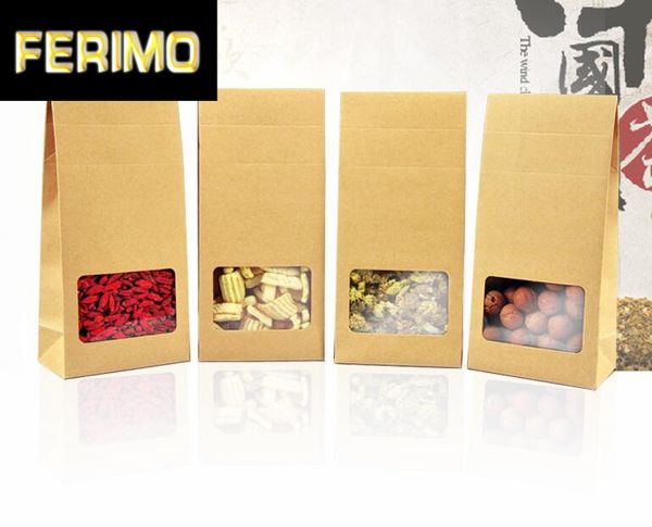 100pcs new kraft paper packaging bag stand up transparent window box retail sweet candy cookies nut packaging pouch 3 sizes
100pcs new kraft paper packaging bag stand up transparent window box retail sweet candy cookies nut packaging pouch 3 sizes