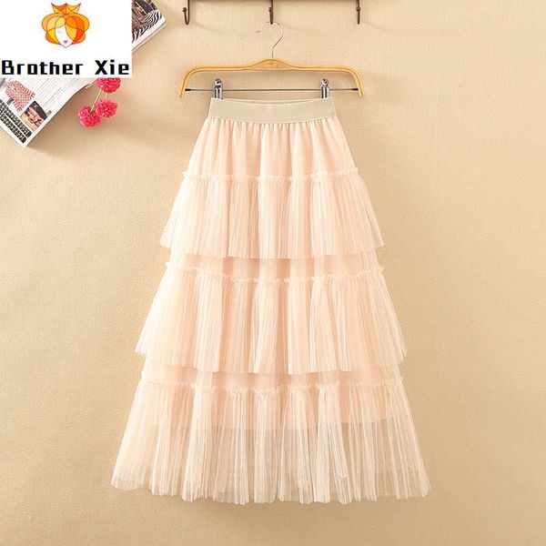2020 new spring and summer cake skirt multi-level mesh fairy skirt empire pleated ankle-length sweet lolita petticoat, Black
2020 new spring and summer cake skirt multi-level mesh fairy skirt empire pleated ankle-length sweet lolita petticoat, Black