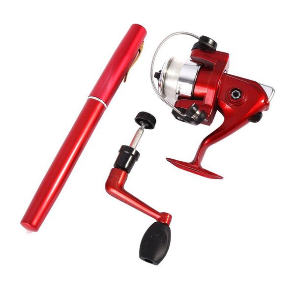 fishing spinning reel outdoor portable camping travel baitcasting pocket pen shape fishing rod + reel+ line
fishing spinning reel outdoor portable camping travel baitcasting pocket pen shape fishing rod + reel+ line