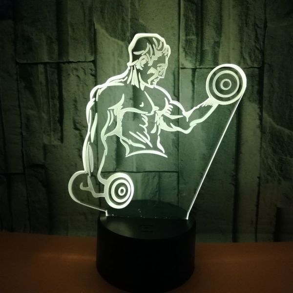 bodybuilding 3d small night light dumbbell fitness seven color touch remote usb led light led visual gift 3d lamp
bodybuilding 3d small night light dumbbell fitness seven color touch remote usb led light led visual gift 3d lamp