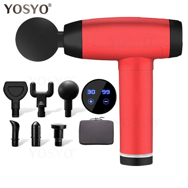 ems lcd massage gun professinonal deep tissue muscle massager therapy gun exercising relief body shaping
ems lcd massage gun professinonal deep tissue muscle massager therapy gun exercising relief body shaping