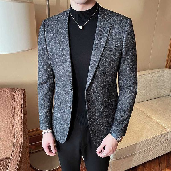gray blazer men fashion 2020 new gentlemen formal wear blazer jacket men slim fit casual striped suits coat 4xl-m, White;black
gray blazer men fashion 2020 new gentlemen formal wear blazer jacket men slim fit casual striped suits coat 4xl-m, White;black