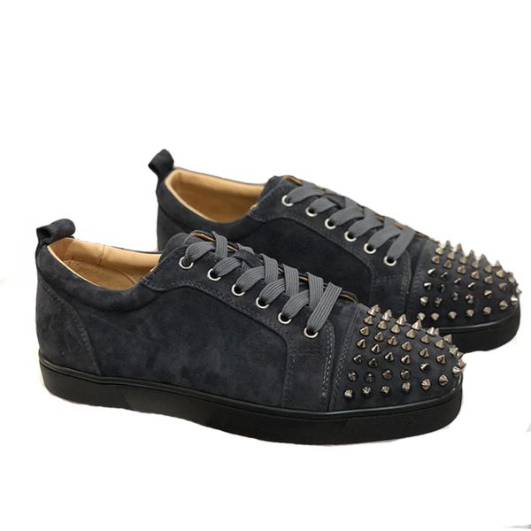 designer sneakers spikes red bottom trainers 100% genuine leather for men and women party luxury shoes size us 5-12.5, Black
designer sneakers spikes red bottom trainers 100% genuine leather for men and women party luxury shoes size us 5-12.5, Black