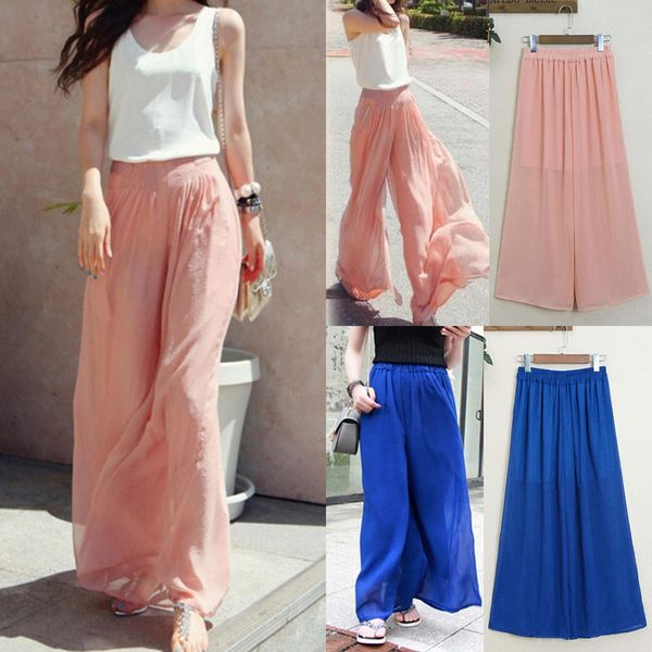 womens lesirue loose mid waist solid colour wide leg pants bohemian casual long trousers, Black;white
womens lesirue loose mid waist solid colour wide leg pants bohemian casual long trousers, Black;white