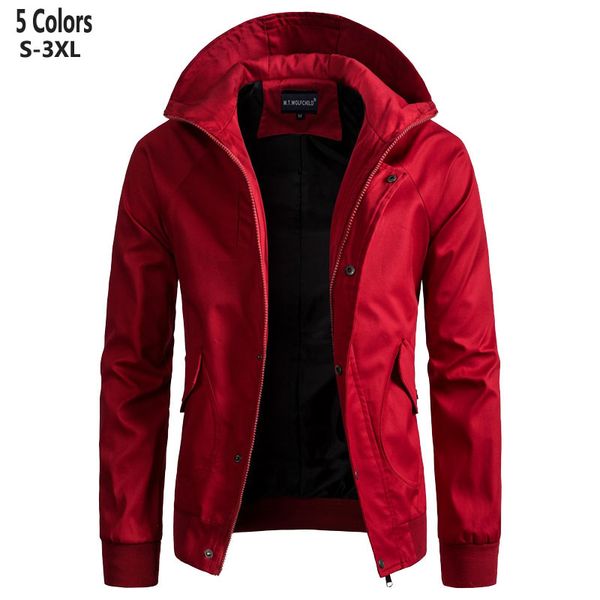 2019 spring autumn thick men's hooded jackets casual winter mens windbreaker coats fashion outerwear mens clothing, Black;brown
2019 spring autumn thick men's hooded jackets casual winter mens windbreaker coats fashion outerwear mens clothing, Black;brown