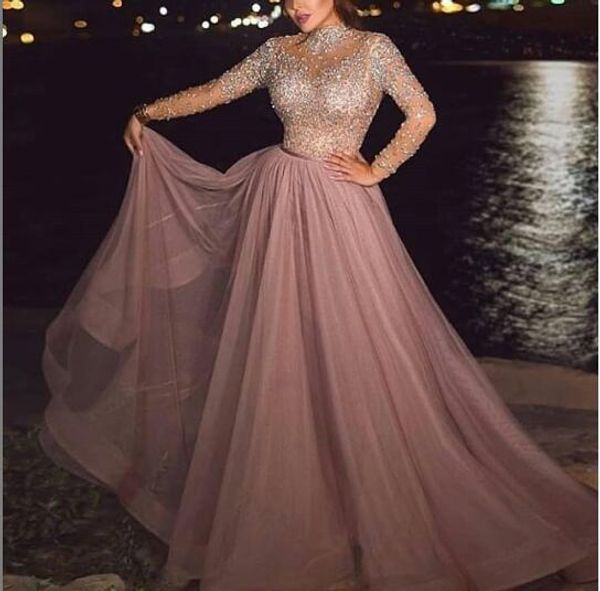 2020 new sheer long sleeve a line chiffon long elegant evening dresses beading bling african special occasion party prom dresses gown, Black;red
2020 new sheer long sleeve a line chiffon long elegant evening dresses beading bling african special occasion party prom dresses gown, Black;red
